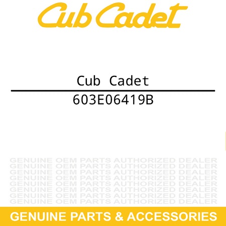 

CUB CADET 603E06419B Front Left Caster Pivot Bracket Ultima ZTX5 ZTX6 48 54 60