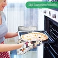 thumbnail image 2 of Yayeee Pot Holders Kitchen Heat Resistant with Pockets 7"x9.8" Cotton Oven Cooking Hot Pads, Rainbow Stars Pattern, 2 of 7