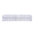 thumbnail image 7 of UNiPLAY Toy Organizer With 16 Removable Storage Bins, Multi-Bin Organizer for Books, Building Blocks, School Materials, Toys with Baseplate Board Frame (White), 7 of 7