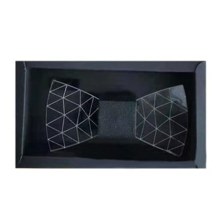 

Colorful LED Lighted Acrylic Bow Tie Colors Flashing Luminous Halloween Neck Tie