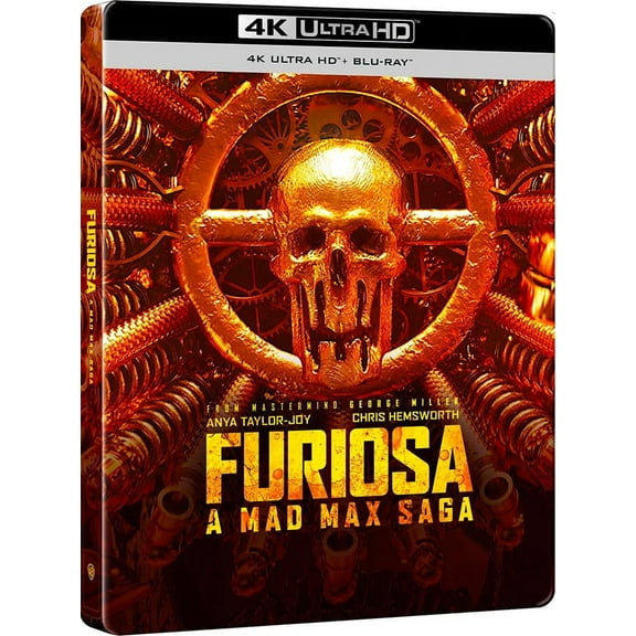 Furiosa: A Mad Max Saga Steelbook 1 (4K Ultra HD   Blu-Ray) - Italian Import (4K Ultra HD)