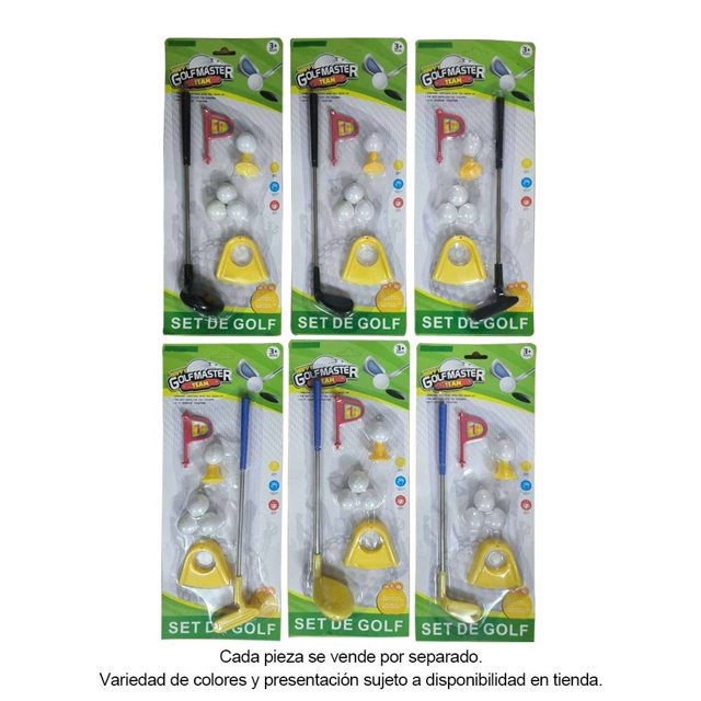 Set de Golf Prichos Varios Modelos 1 Pieza
