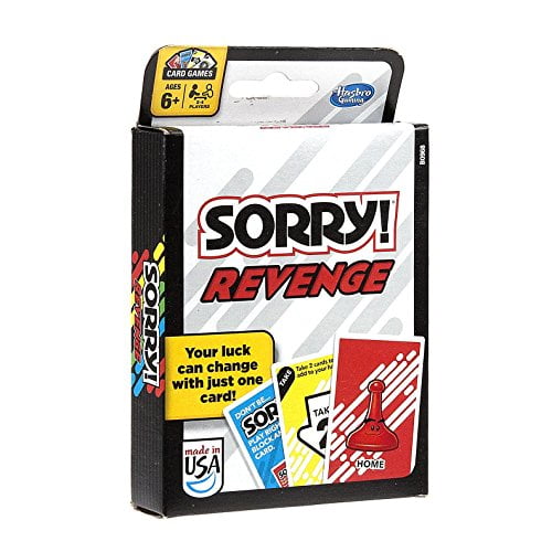 Sorry Revenge Card Game Walmart Com