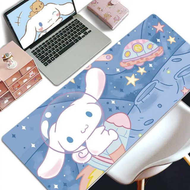 Sanrio Animation Peripheral Color Mouse Pad Extra Large Laptop Keyboard Pad Girly Style Desk Pad Melody Cinnamoroll Pochacco