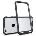 thumbnail image 1 of NAKEDCELLPHONE Étui Rigide Anti-Choc en TPU TRANSPARENT Noir/clair pour APPLE iPHONE 6 PLUS +, 1 of 10