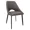 Grey, variant on LeisureMod Amalfi Upholstered Fabric Dining Chair – Modern Side Chair with Iron Legs, Mid-Century Accent Chair for Dining Room or Kitchen
