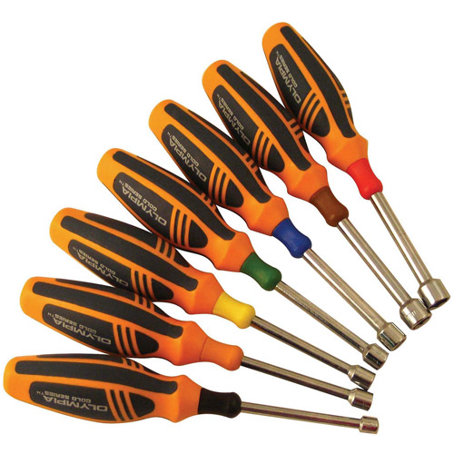 Olympia Tools 7pc SAE Nut Driver Set, 29585