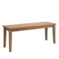 thumbnail image 5 of Lexington Large Dining Set with Bench and 4 Window Back Chairs, Oak, 5 of 7