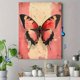 thumbnail image 4 of Qisvanset 12x16 Inch Pink Butterfly Scripture Canvas Wall Art, Seek Faith Bible Verse Home Wall Poster Decor, 4 of 8