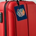 thumbnail image 5 of Stack of Books Reading Faux Leather Travel Luggage Tag, 5 of 7