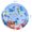Size-100x100cm, variant on Water Sensory Play Mat Thickened Inflatable Water Mat For Cat And Dog Pet Playmat With Fish Sea Ocean Theme Sensory Toy Water
