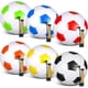 thumbnail image 2 of Glimin 6 piezas de suministros de donación de caridad cristiana Balón de fútbol desinflado a granel con bomba Tamaño oficial Operación de bolso de samaritano Bola cosida a máquina de Navidad para niño, 2 of 4