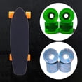 thumbnail image 4 of Soidarity 4 piezas rueda de monopatín ruedas de longboard reemplazo profesional azul oscuro patinar Color mixto Soidarity OD020059-08, 4 of 6