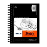 Canson Universal Heavy-Weight Sketch Pad, 100 Sheets/Pad, 5-1/2" x 8-1/2"