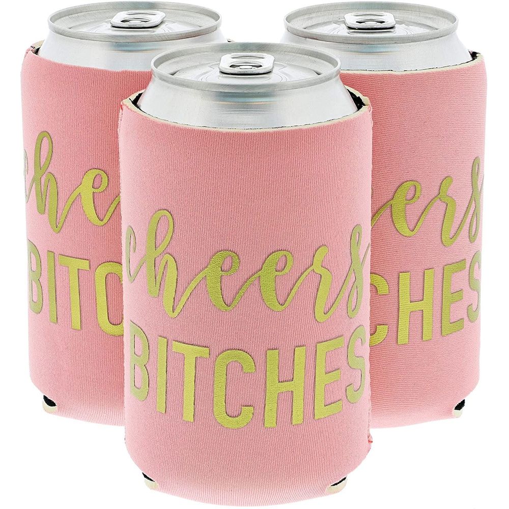 Party Favors can holder Patriotic drink holder Sunglasses can cooler