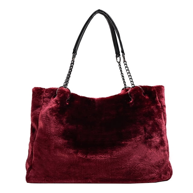 Nuevo bolso de la felpa bolso de las señoras del bolso de la felpa de la moda