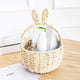 thumbnail image 5 of CaiYueKe Woven Storage Basket Handmade Rope Organizer Decorative Home Decor Farmhouse Rustic Plant Flower Basket Toy Laundry Bathroom Nursery Basket, 5 of 8