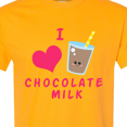 thumbnail image 4 of Inktastic I Love Chocolate Milk T-Shirt, 4 of 5
