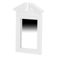thumbnail image 3 of 1/12 Miroir de Salle de Bains Maison de Poupée 1:12 Miroir de Vanité Maison de Poupée Conception Élaborée Simulation Salle de Bain Miroir Blanc pour Maison de Poupée Miniature, 3 of 8