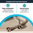 thumbnail image 3 of Conector para grifo Eastman Steel-Flex de 30 cm, 3 of 6