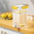 Qeieuw Storage Clearance! Beverage Dispenser with Lid and Faucet Food