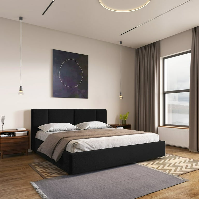 FRGMT M'Quve's Vase Black White セット WhizMax Full Size Bed Frame with 4 Storage Drawers and Linen