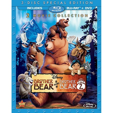Brother Bear 2 Movie Collection (Blu-ray + DVD)