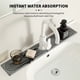 thumbnail image 3 of 2PCS/SET 40CM Faucet Mat Absorbing Drying Tray Diatomite Coasters Sink Bathroom Organizer Quick Drying, 3 of 6