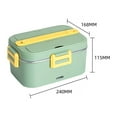 thumbnail image 4 of Electric heating lunch box,Stainless Steel Container Heated Removable Stainless Steel Use With Removable 75w Steel Container Spoon With Removable Stainless Dual Use With Car Dual Use Mizuh, 4 of 7
