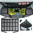 thumbnail image 2 of SharkTRUE Premium Car Ceiling Cargo Net: No Droop, Spacious, Durable & Easy Install, 2 of 8