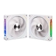 thumbnail image 5 of Ventilador Con Caja 120 Mm Espejo 5V 3 Pines ARGB 4 PWM (adelante) Blanco, 5 of 5