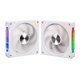 thumbnail image 5 of Ventilador Con Caja 120 Mm Espejo 5V 3 Pines ARGB 4 PWM (adelante) Blanco, 5 of 5