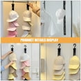 thumbnail image 3 of FOMIYES 3Ud Racks Para Sombreros Con Clips Metálicos Para Puerta Y Pared Uso En Hogar, 3 of 8