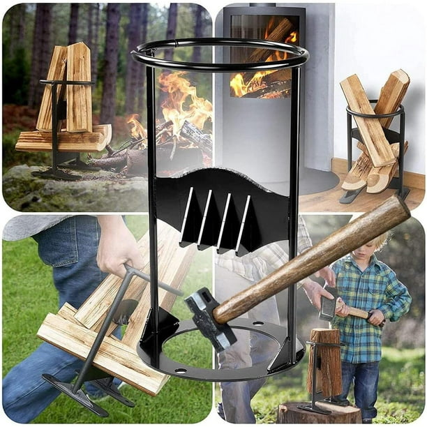 Fast clearance wood splitter