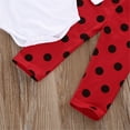 thumbnail image 6 of Kiapeise 3 Pcs Baby Sets, Long Sleeve Animal Print Romper + Long Pants + Hat, 6 of 6