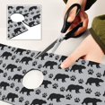 thumbnail image 6 of Yayeee Faucet Mat for Kitchen Sink 14.7" Diatomite Long Splash Guard Pad, Gray Bear Paws Pattern, 2 Pack, 6 of 7