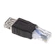 thumbnail image 1 of Usb Type A Female To Rj45 Male Ethernet Lan Network Router Socket Plug Adapter, 1 of 5