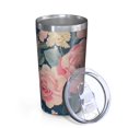 thumbnail image 2 of Pioneer Flower 10oz Tumblers Stainless Steel Tumbler with Lid and Straw,Vacuum Insulated Double Wall Travel Tumbler Cups with Cleaning Brush for Coffee, Tea, 2 of 4