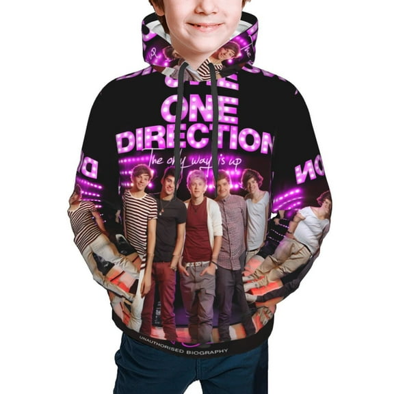 One Direction 1d Hoodies Pullover For Boys Girls 3d Printed Hooded Sweatshirt Long Sleeves Small