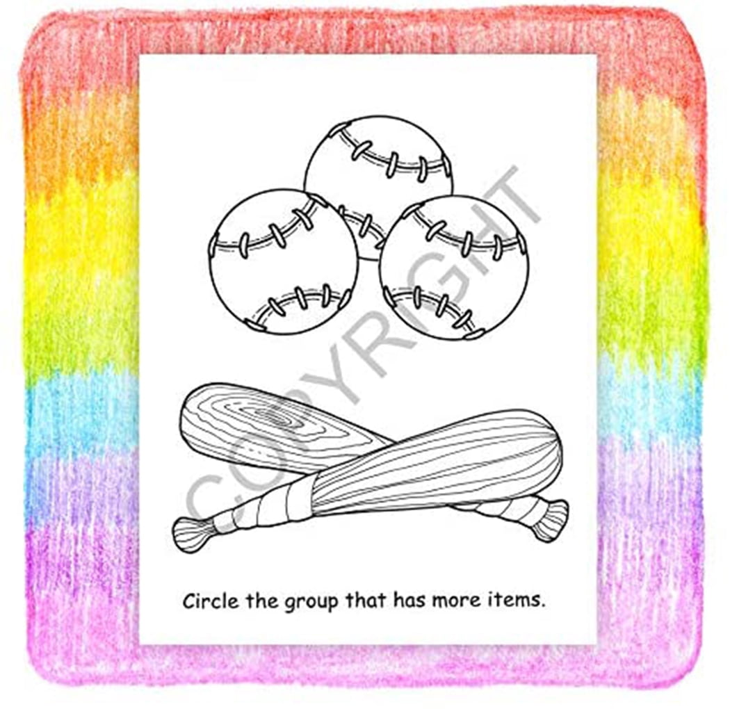 ZoCo: 25-Pack Let's Color Kid's Coloring & Activity Book Set, 16 Pages
