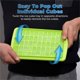 thumbnail image 2 of SAYOO Kit de moldes para hacer hielo, bandeja de cubitos de hielo de 55 compartimentos divididos con pala de tapa de cesta, accesorio de barra de cocina SAYOO  Moda, 2 of 9