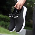 thumbnail image 5 of NOKIO Men's Knitted S𝗅ip On Mules Outdoor Casual Walking Shoes Non-S𝗅ip Lightweight Comfortable Sandals Summer Breathable Slippers for Travel Vacation Beac𝗁 Wear, 5 of 6