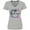 AC-Heather Grey, variant on Inktastic Thyroid Cancer Survivor Butterfly Ribbon Women's V-Neck T-Shirt