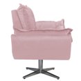 thumbnail image 3 of Sillón Odette B base de metal - Rosa claro WEIK Odette, 3 of 5