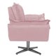 thumbnail image 3 of Sillón Odette B base de metal - Rosa claro WEIK Odette, 3 of 5