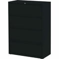 thumbnail image 3 of Lorell, LLR43511, Receding Lateral File with Roll Out Shelves, 1 Each, Black, 3 of 3