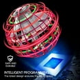 thumbnail image 6 of Flying Orb Ball Toys Soaring Hover Pro Boomerang Spinner Hand Controlled Mini Drone Globe Shape Spinning Safe for Kids Adults Outdoor Indoor(Red), 6 of 7
