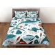 thumbnail image 3 of Juego de Funda Nórdica Tiburones y Peces Colorido Cubrecama, Juego de Cama Infantil Completo, 3 of 4
