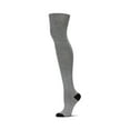 thumbnail image 4 of MeMoi Double Standard Cotton Blend Thigh High Sock - Womens - Female, 9-11, Cloudy Skies, 4 of 7