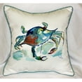 thumbnail image 4 of Betsy Drake ZP105 Betsys Crab Throw Pillow- 22 x 22 in., 4 of 4